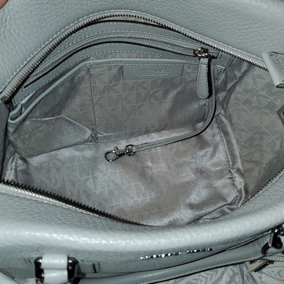 Michael Kors Gray Satchel Bag - Picture 2 of 11